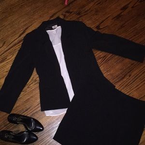 Black skirt suit